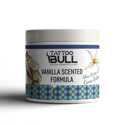 TattooBull Vanilla Formula Vegan Professional Tattoo Glide & Aftercare 150 ml